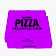 Pastel blue pizza boxes wholesale