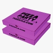 Pastel lavender pizza boxes wholesale