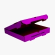 Pastel magenta pizza boxes wholesale