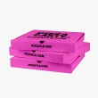 Pastel pink pizza box