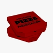 Printed 7.5 inch hexagon pizza box