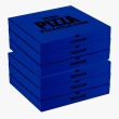 Steel blue pizza box