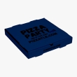 Steel grey pizza box