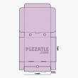 A thistle pizza box design by Pizzatle