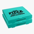 Turquoise pizza boxes wholesale