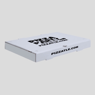 17.5 inch white pizza boxes