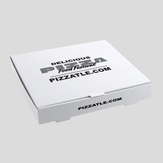 19.75 inch white pizza boxes