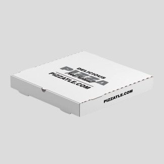 23.5 inch white pizza boxes