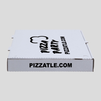 35 inch white pizza boxes