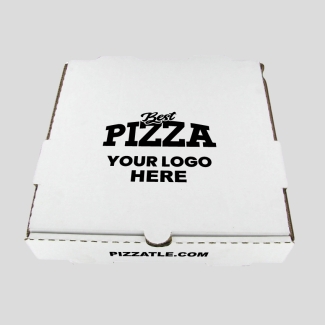 6.75 inch white pizza boxes