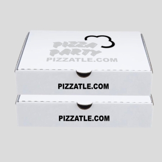 8.75 inch white pizza boxes