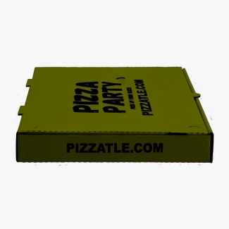 Olive pizza box